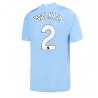 Manchester City Kyle Walker #2 Heimtrikot 2023-24 Kurzarm